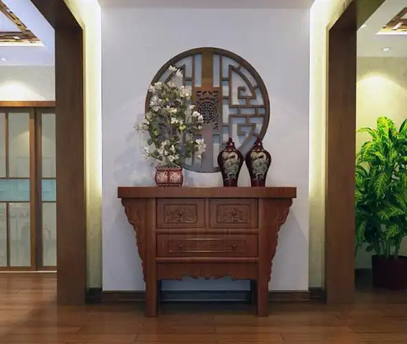 玄关上摆放什么好进门玄关摆什么合适