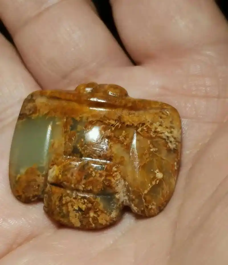 高古玉红山文化夏家店文化老河磨玉皮壳老熟度极高