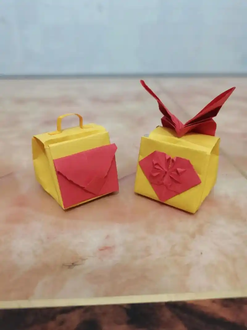 简单小手工#折纸 #留作纪念  - 抖音