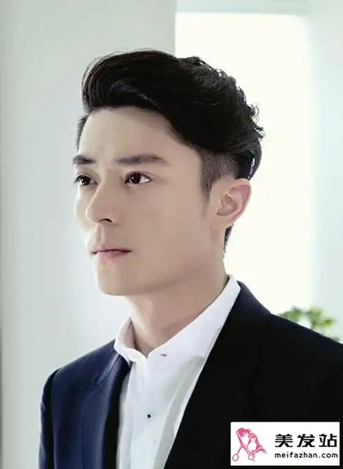 王凯霍建华发型图片 霸道总裁发型才最帅_男士短发 - 美发站