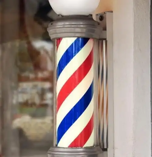 为什么每个理发店门口,都喜欢摆放一个三色旋转灯?看完涨知识了