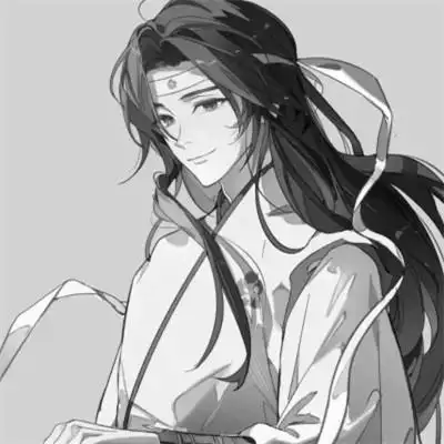 古风头像黑白男