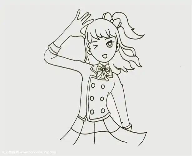 菲梦少女怎么画