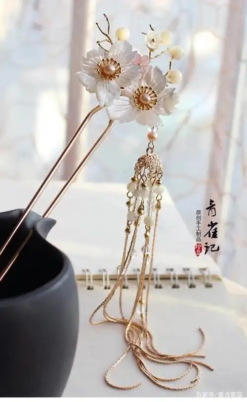 12星座古风步摇簪,仙气十足,这也太美了吧!