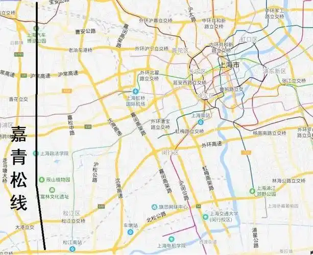 贯穿金山松江青浦嘉定的「嘉青松金线」来了!_规划