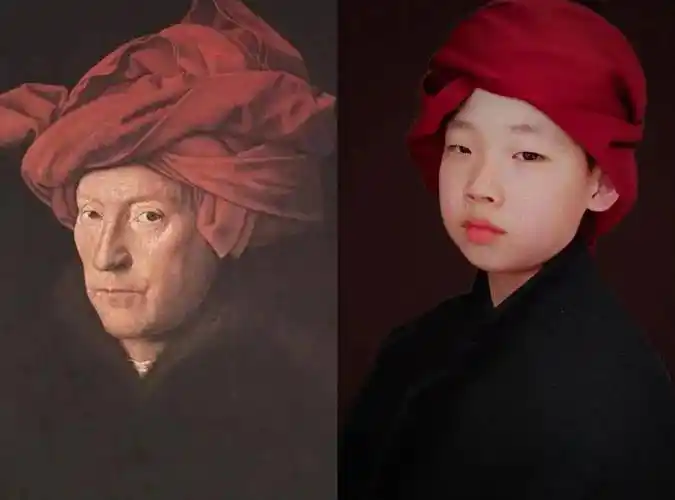 吹笛少年西方美术作品对于小学生而言,理解有难度;尤其是肖像画