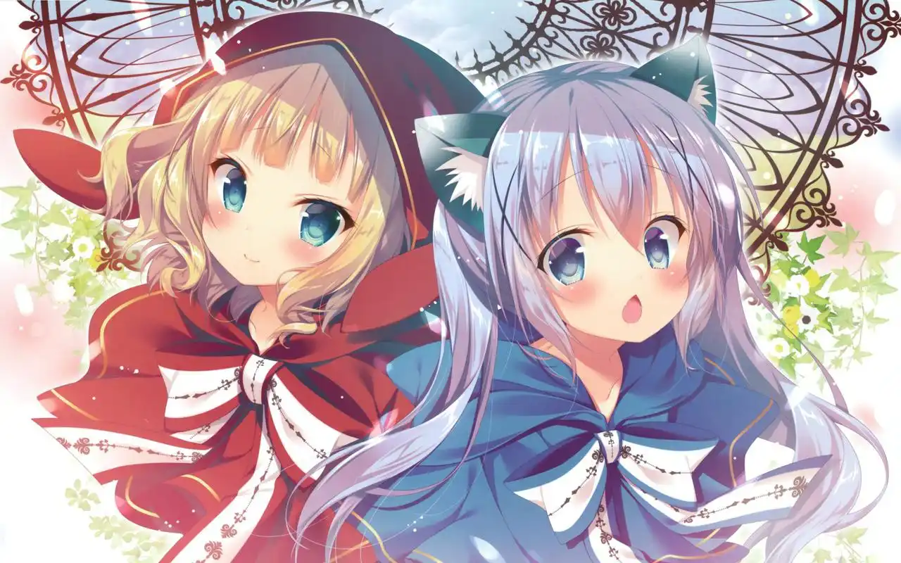 动漫《请问您今天要来点兔子吗》治愈系桌面壁纸