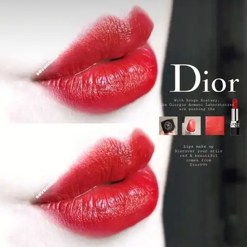 dior迪奥口红#999滋润 -------滋润,新款迪奥999滋润无数杂志的首版!