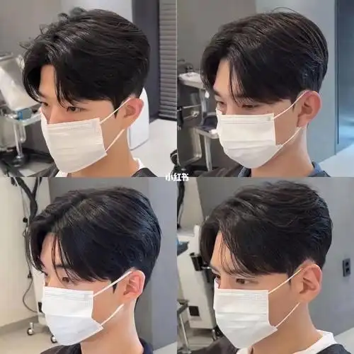 6-1cm左右 做服帖烫顶区长度8-12cm   气垫烫  增加纹理感与蓬松度好