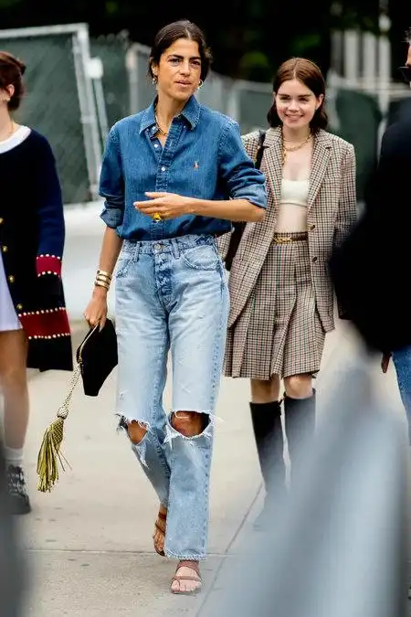 单品趋势2021春夏牛仔装流行趋势