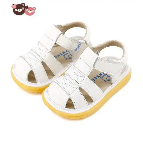 绿彩虹光夏季学步凉鞋女童鞋男童真鞋子123岁宝宝包头凉鞋儿童鞋子