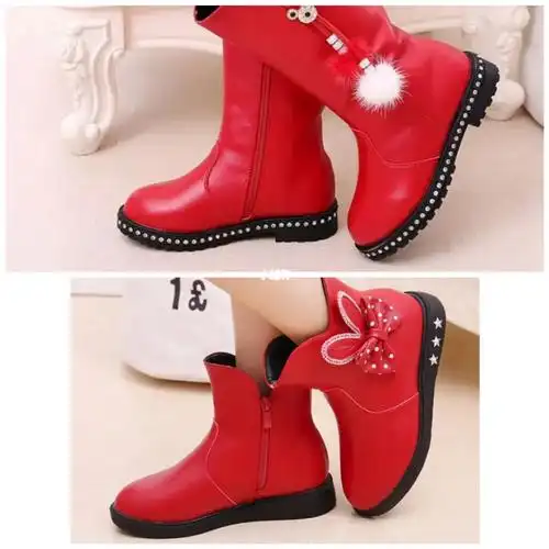 家人们小时候新年标配小红靴