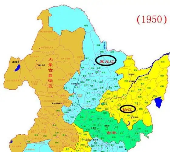 黑龙江省会的变迁史!