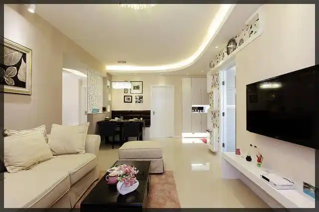 现代风格二居室精美装修,65平米的房子这样装才阔气!