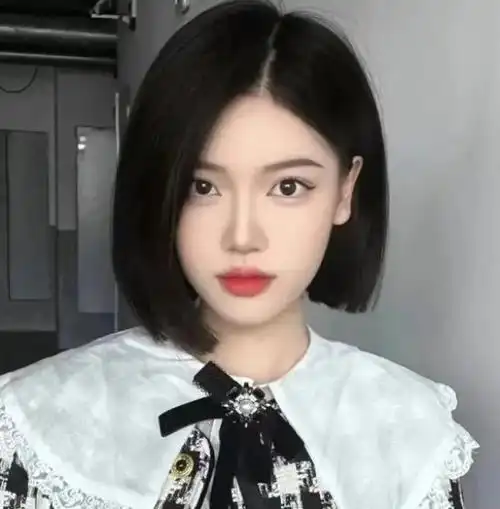 减龄修颜短发图鉴 大脸圆脸都能剪_女生短发 - 美发站