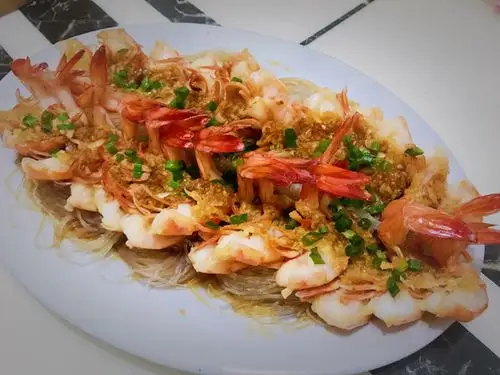 houqi77做的蒜蓉粉丝开背虾