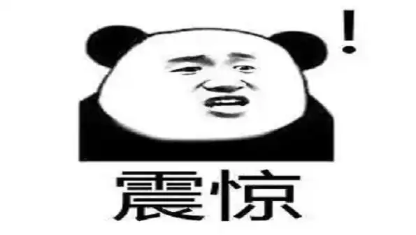 抖音熊猫头震惊表情包gif大全