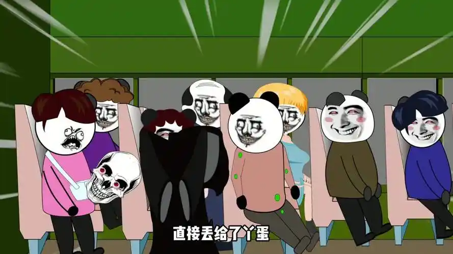 沙雕恐怖故事之幽灵公交(下),你怕走夜路吗?#沙雕动画#原创视频