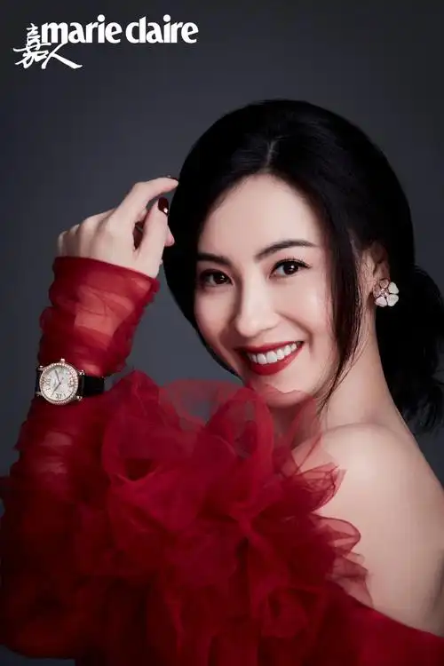 张柏芝的萧邦手表照片