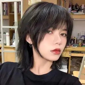 00静初0101淘宝姬发式假发女长发网红公主切长直发日系伪娘cos男女