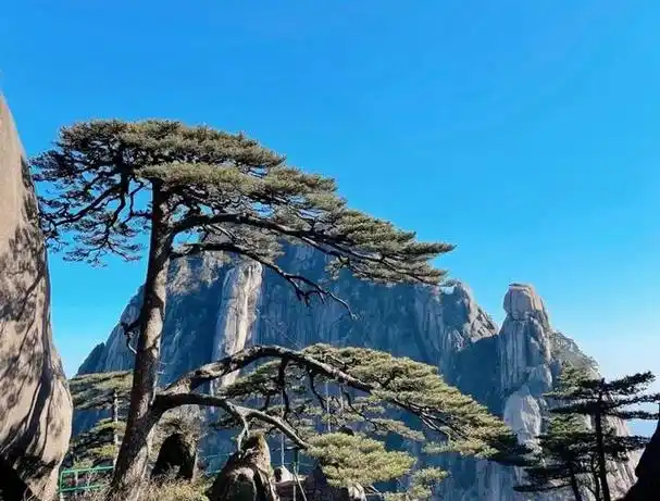 壮观山峰瑰宝,"三山五岳"自然美