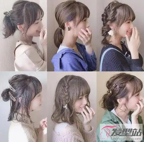中长发扎发型的多种扎法 款款不重样够你美上一阵子
