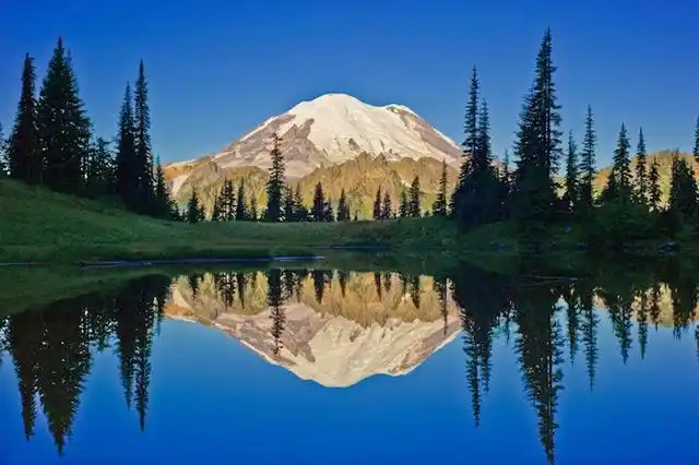 镜面对称风景欣赏