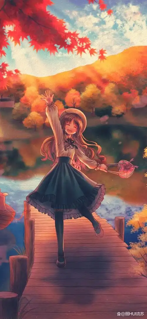 唯美意境系二次元风少女壁纸