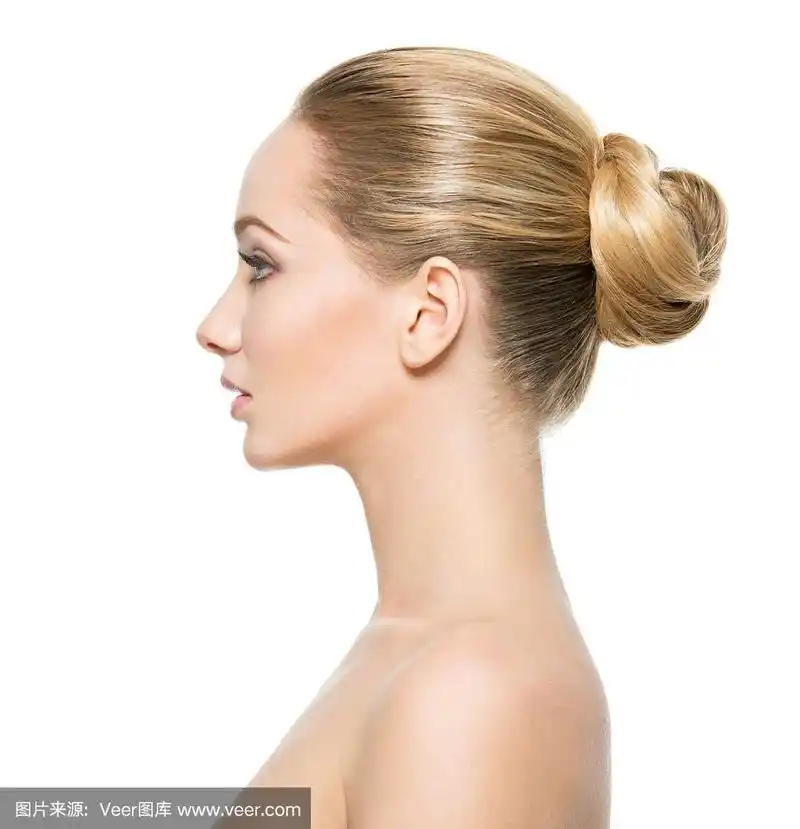 女人,人的脸部,青年人,侧面像,清新