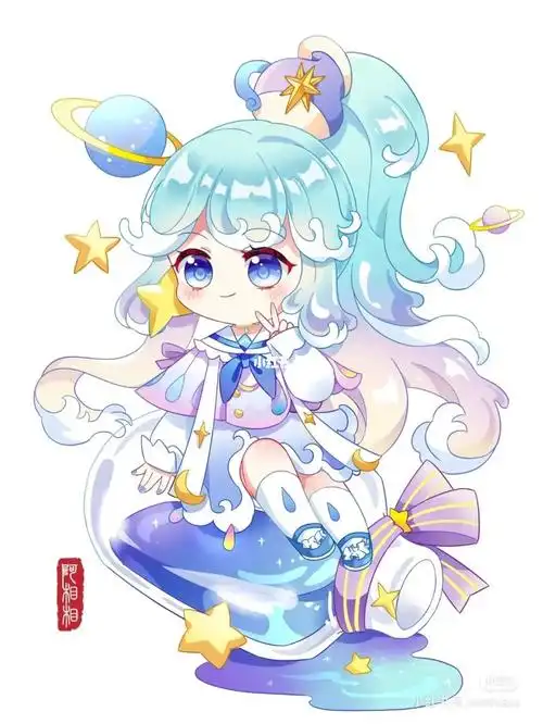 水瓶座女生头像