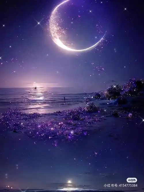 星空紫系,星空紫的颜色(手绘紫色星空图片)