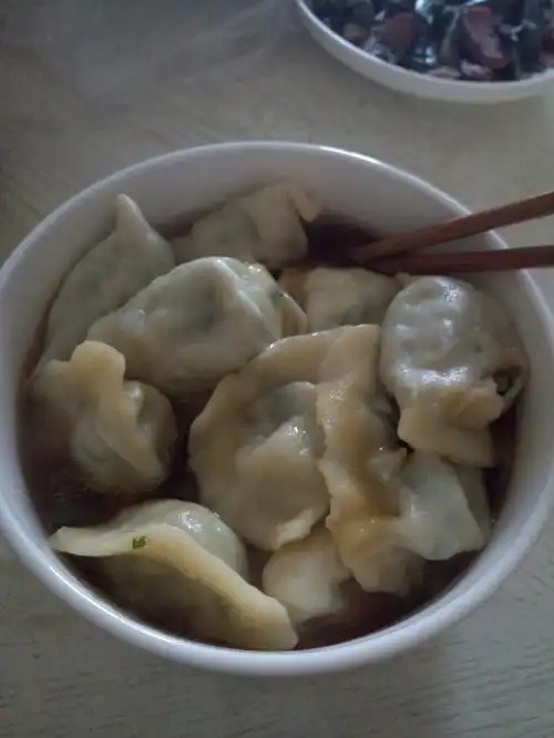 饺子我可以吃一大碗