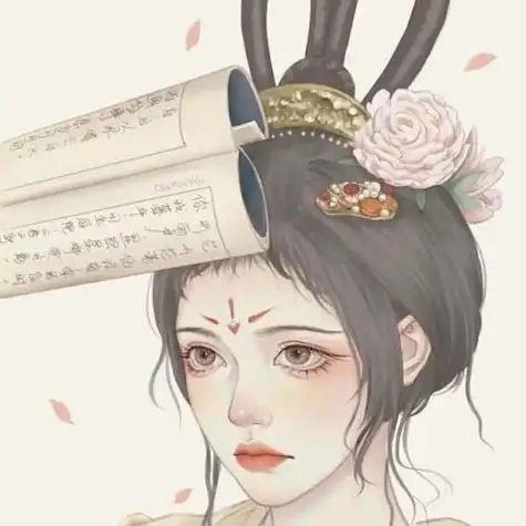 古装美女动漫头像唯美古装图片动漫美文社