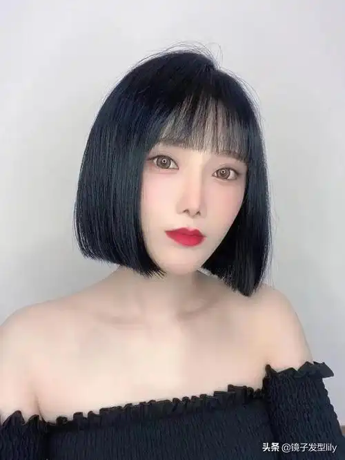 八字空气刘海三七分怎么剪