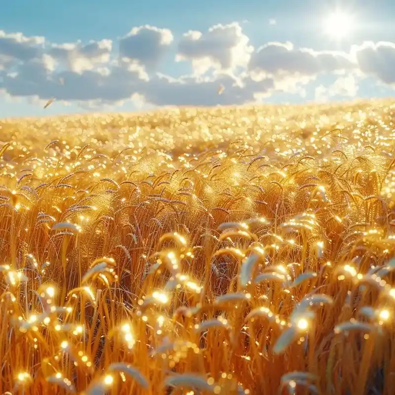 能量头像丨金色麦田 阳光照耀 收获满满