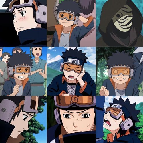 执爱火影忍者贴纸带土 54张火影忍者宇智波带土贴纸高颜值diy笔记本