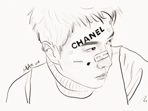 今日份手绘王一博