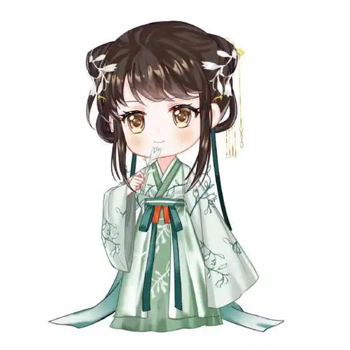 可爱古风q版人物头像图片大全_动漫头像_头像屋