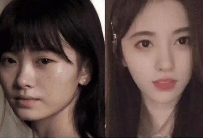 鞠婧祎整容网红前照片和出道前的图片对比是她本人吗