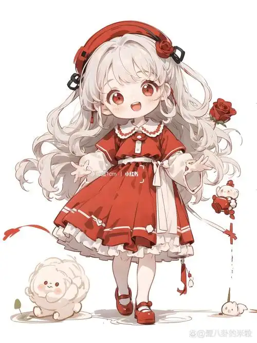 q版可爱卡通女孩