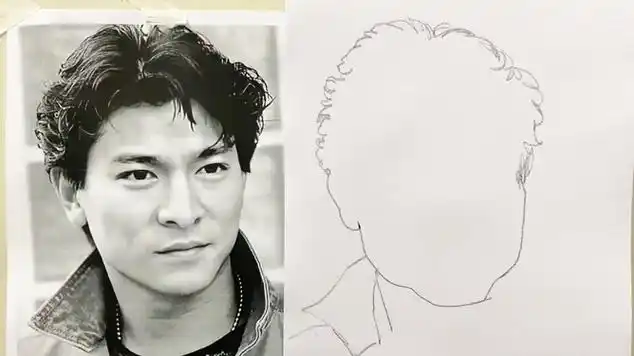 刘德华人物肖像|粤语流行音乐|国语歌曲|华语歌手|古典音乐|简笔画