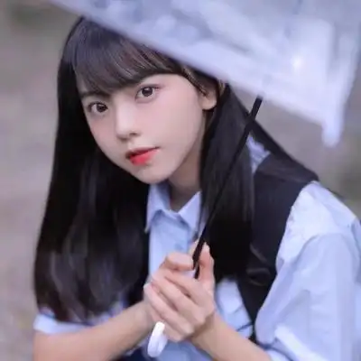 真人可爱小清新女生头像图片