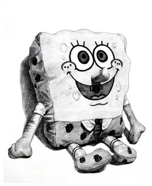 创意儿童画超话素描/铅笔/炭笔图源网络#素描##创意素描