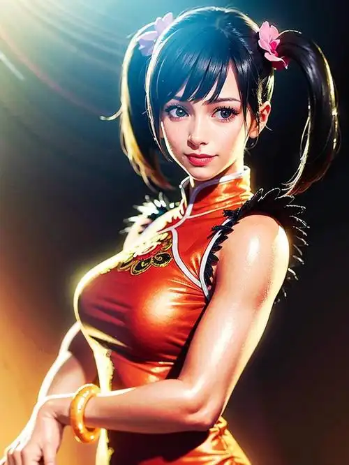 铁拳各种画风的凌晓雨头像壁纸