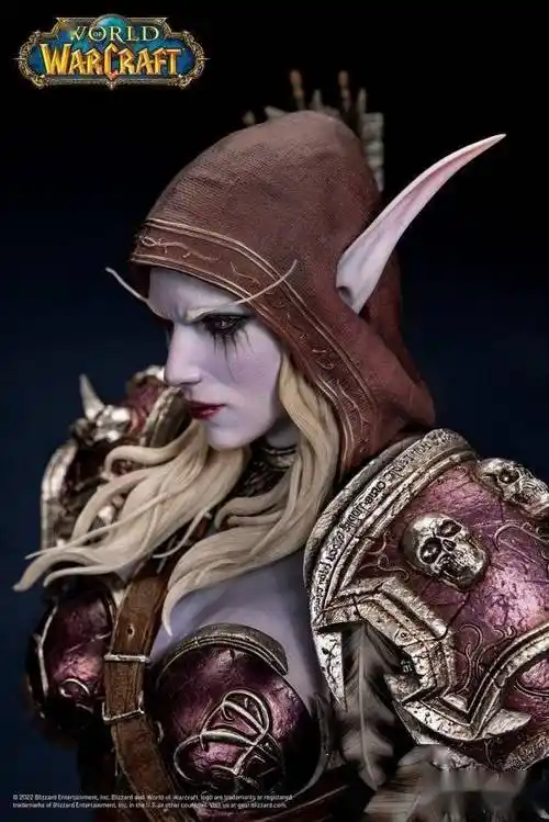 魔兽世界开天工作室希尔瓦娜斯13胸像预售开启