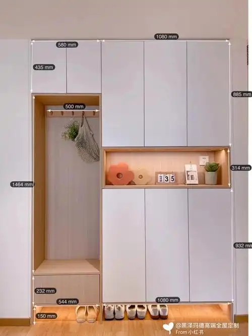 被夸爆的鞋柜里面长啥样附内部结构图