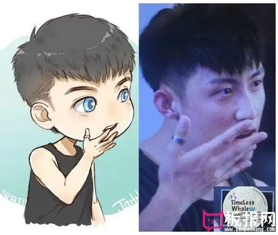 黄景瑜动漫可爱萌图片大全,q版黄景瑜超可爱