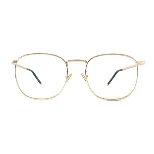 stbvintage复古大框方形哑光质感金属镜架蓝光防蓝光镜