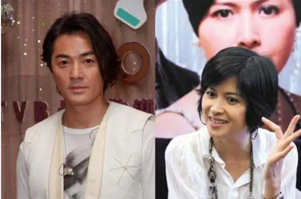 郑伊健蒙嘉慧庆结婚十周年,夫妻手挽手逛街,女方笑靥如花状态好