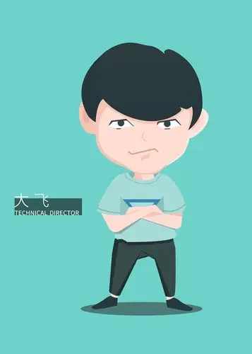 办公室人物卡通形象设计|动漫|单幅漫画|陈小喵lim - 原创作品 - 站酷